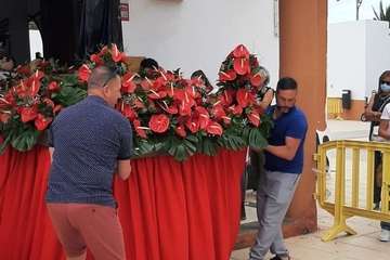 Ojos de Garza (Telde) despide sus fiestas religiosas en honor de Santa Rita/TA y Jesús Ruiz Mesa.
